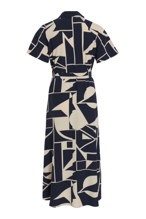 Vila viebba s/s midi shirt dress/ka